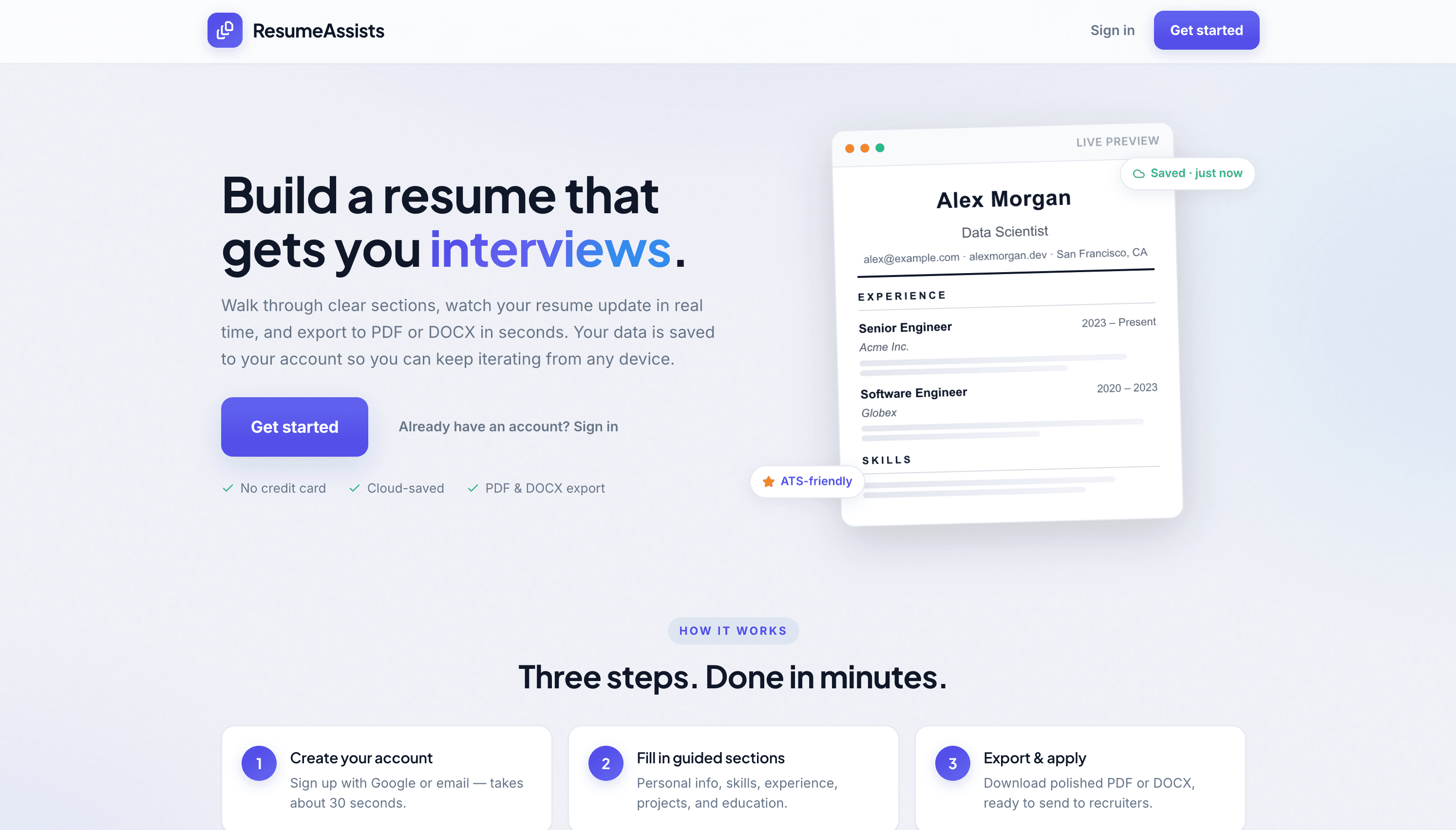 ResumeAssists
